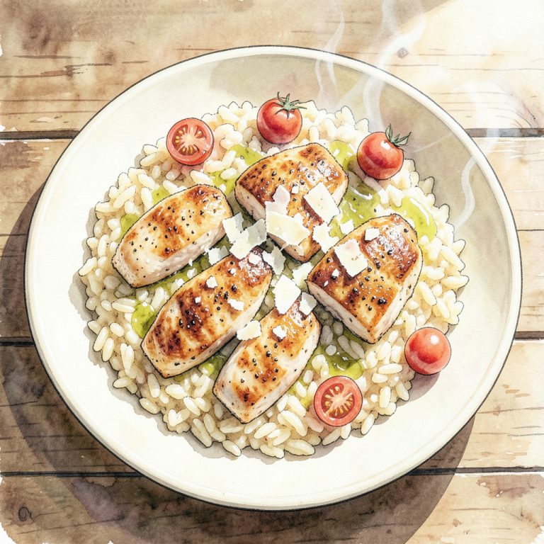 Mama Risotto Chicken Risotto Recipe: Silky Arborio Rice With Herbed Pan Juices ...