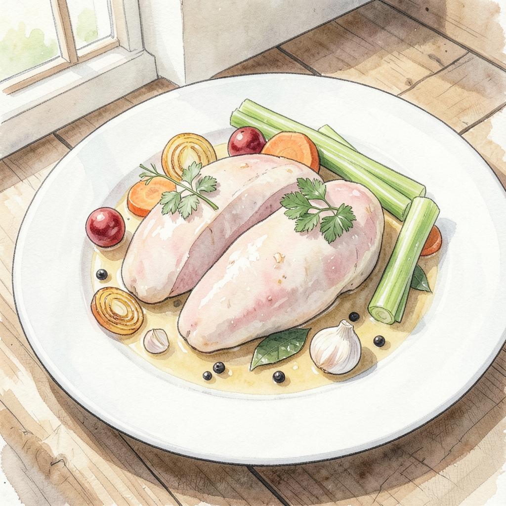 Poached Chicken Recipe: Silky Texture With Minimal Effort – Mama ...