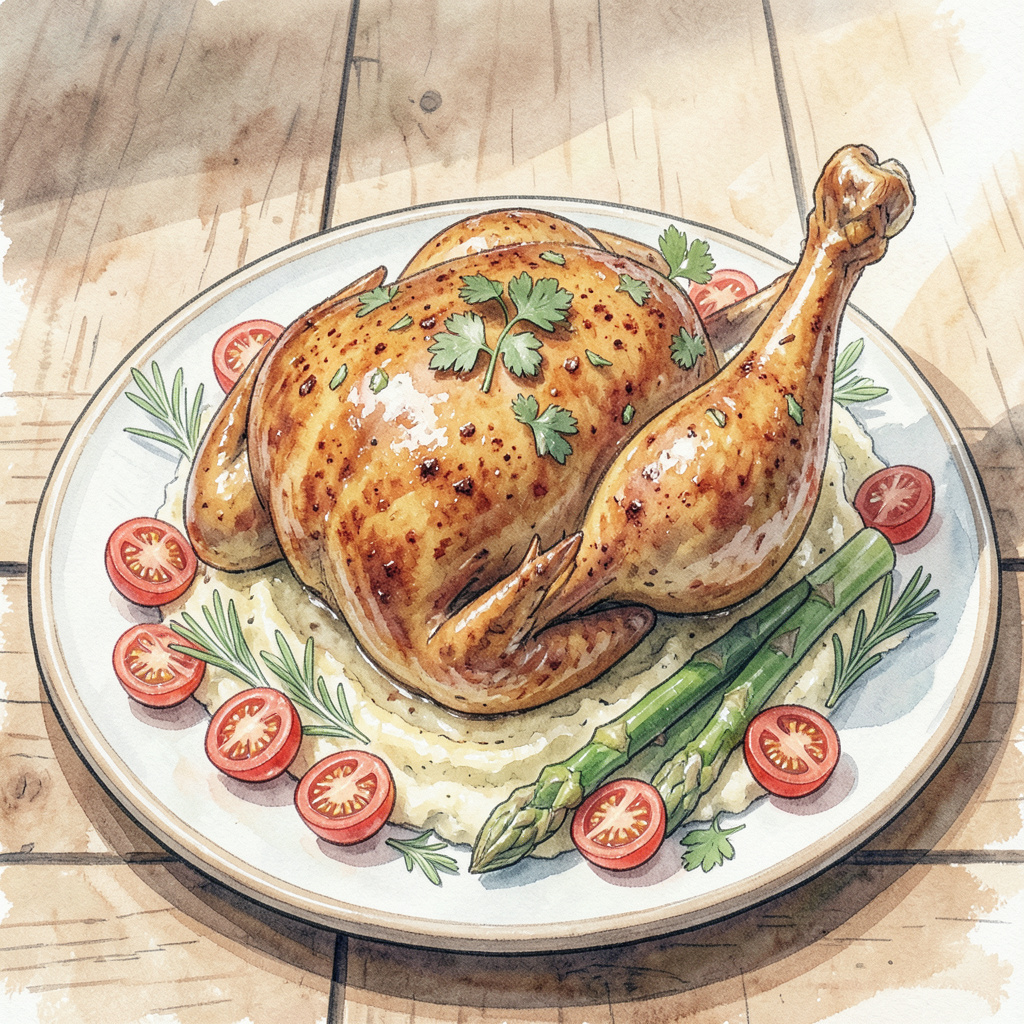 Whole Poached Chicken Recipe: Moist and Tender Perfection – Mama ...