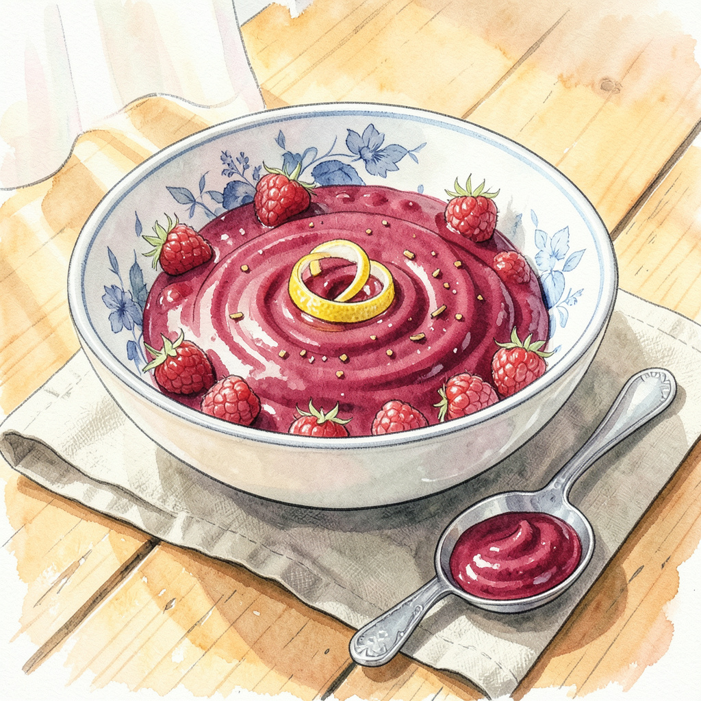 Ms Seedless Raspberry Seedless Raspberry Sauce Recipe: Vibrant Purée for Desserts and Drinks ...